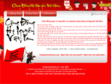 Tablet Screenshot of honguyenvietnam.org